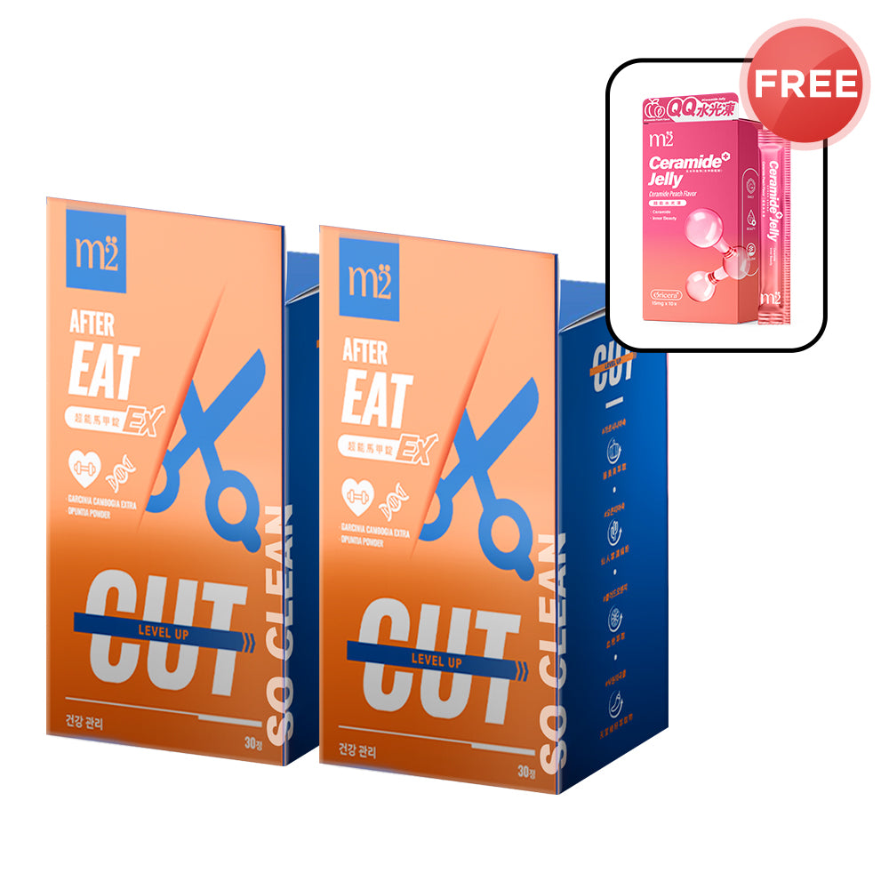 【Bundle of 2】M2 Extreme Firm ABS Ex 30s x 2 Boxes + M2 Ceramide Jelly 2000 Peach Flavour 10s