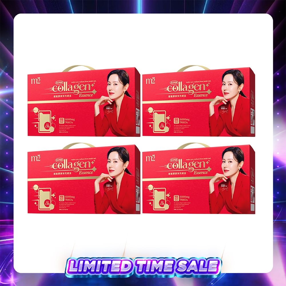 【Bundle of 4】M2 Super Collagen Drink 6000mg 30s x4 Boxes