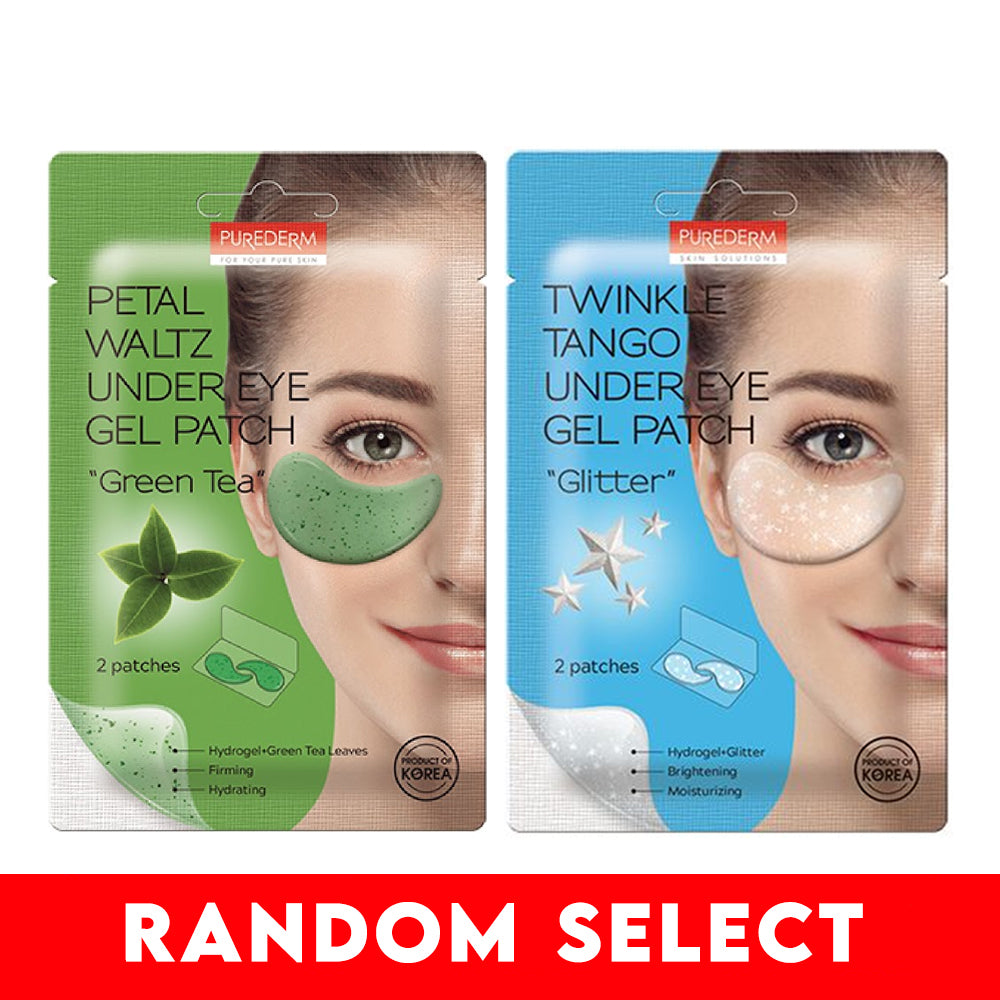 【Free Gift】Purederm Under Eye Gel Patch  x 1 ( Random Select)