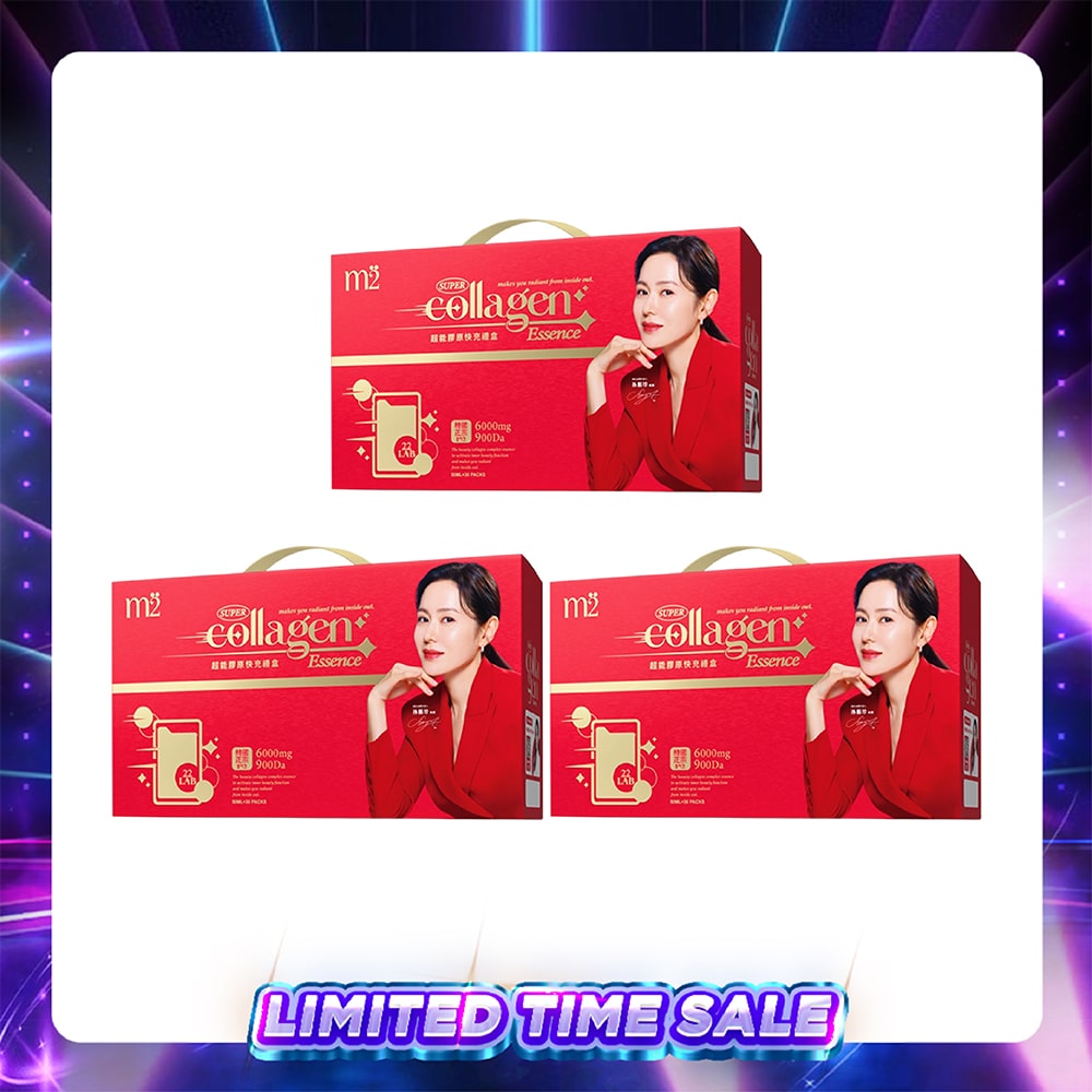 【Bundle of 3】M2 Super Collagen Drink 6000mg 30s x3 Boxes