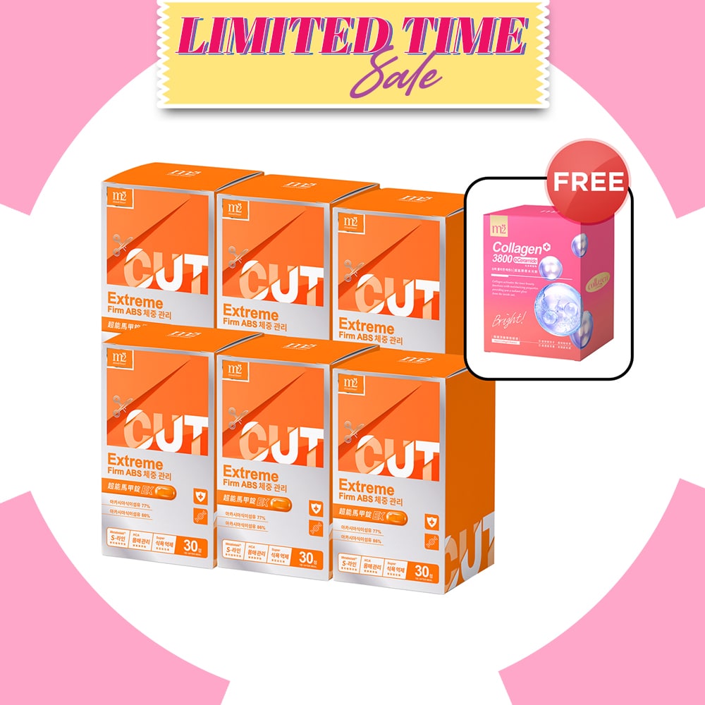 M2 Extreme Firm ABS EX 30s x 6 Boxes + M2 Super Collagen 3800 + Ceramide Drink 8s