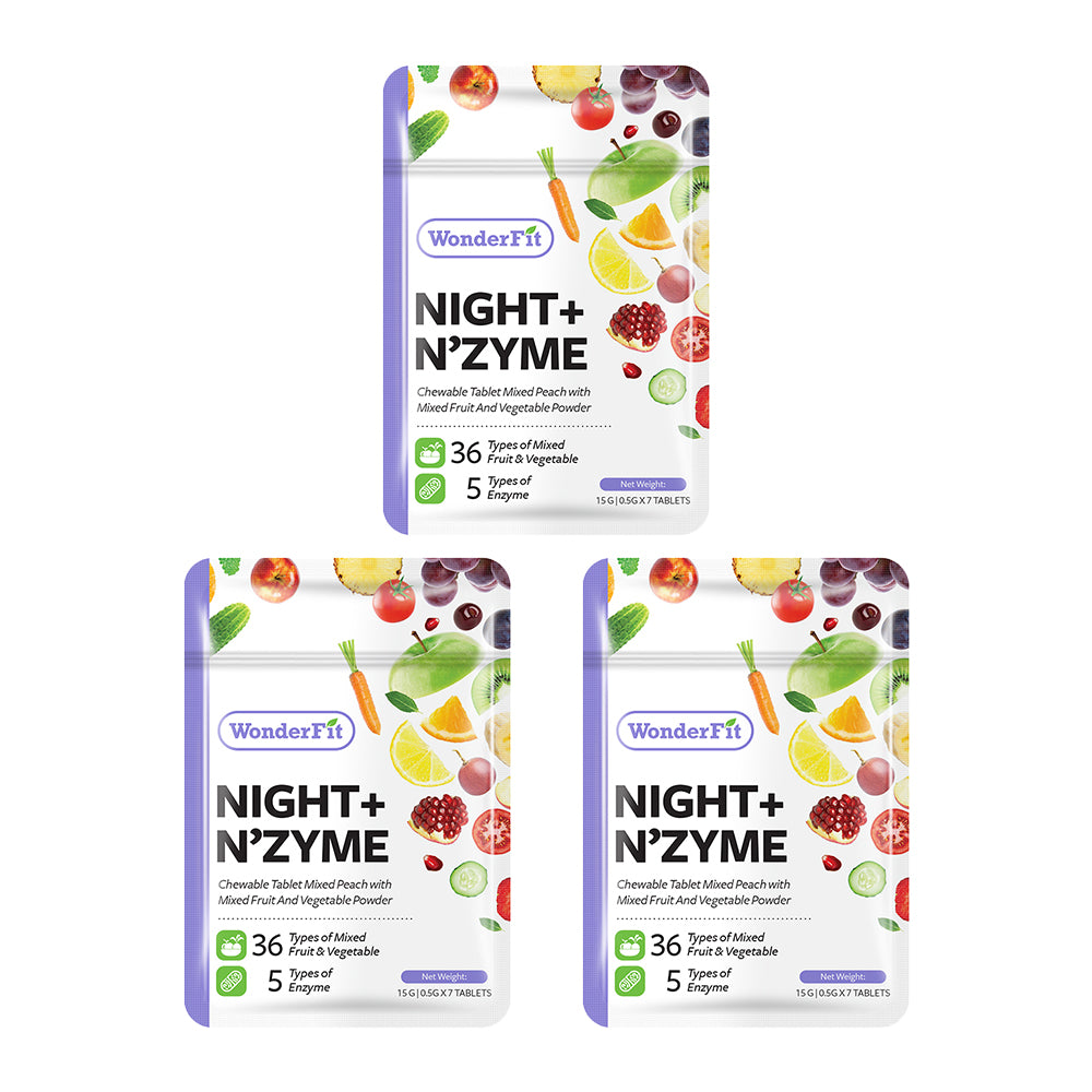 Wonderfit Night + N'zyme 7 Days Trial Pack 7 Tablets x 3 Packs