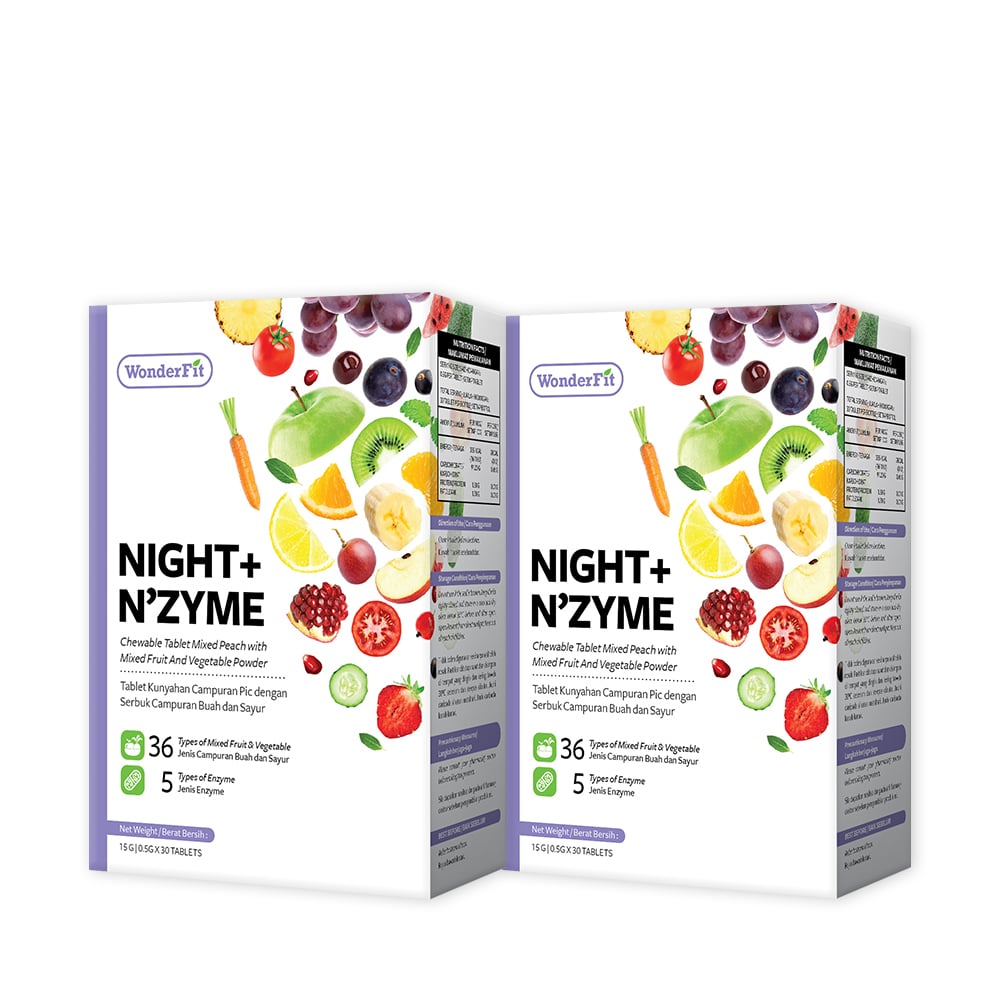 Wonderfit Night + Nzyme 30s x 2 Boxes