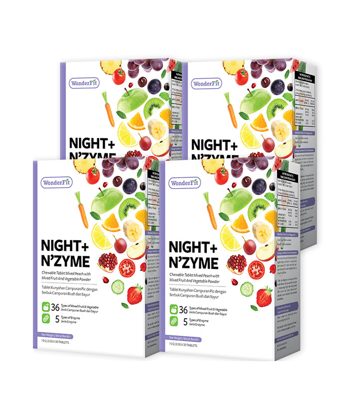 Wonderfit Night + Nzyme 30s x 4 Boxes