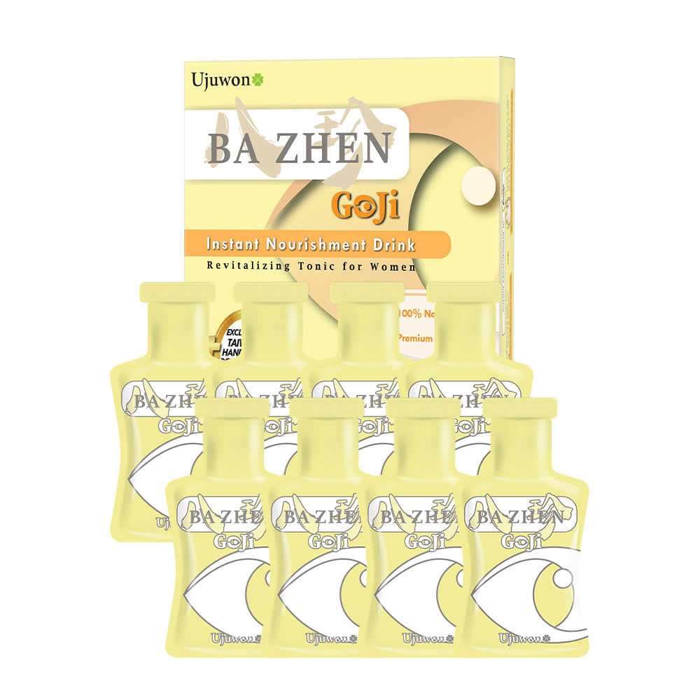 【FREE GIFT】Ujuwon Ba Zhen Goji Instant Nourishment Drink 8s x 1 box