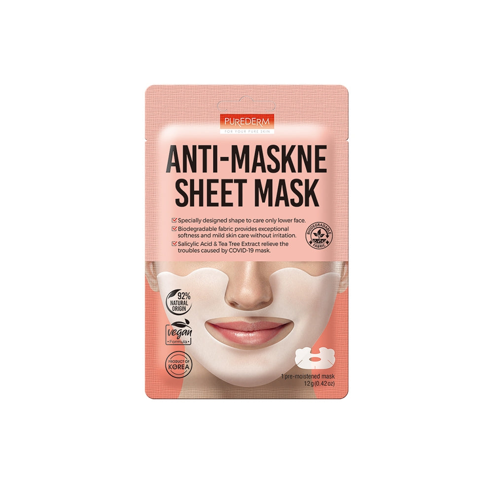 【FREE GIFT】Purederm Anti-Maskne Sheet Mask x 1s