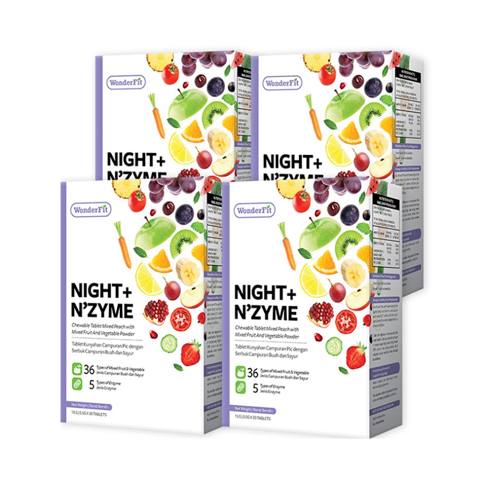 Wonderfit Night + Nzyme 30s x 4 Boxes