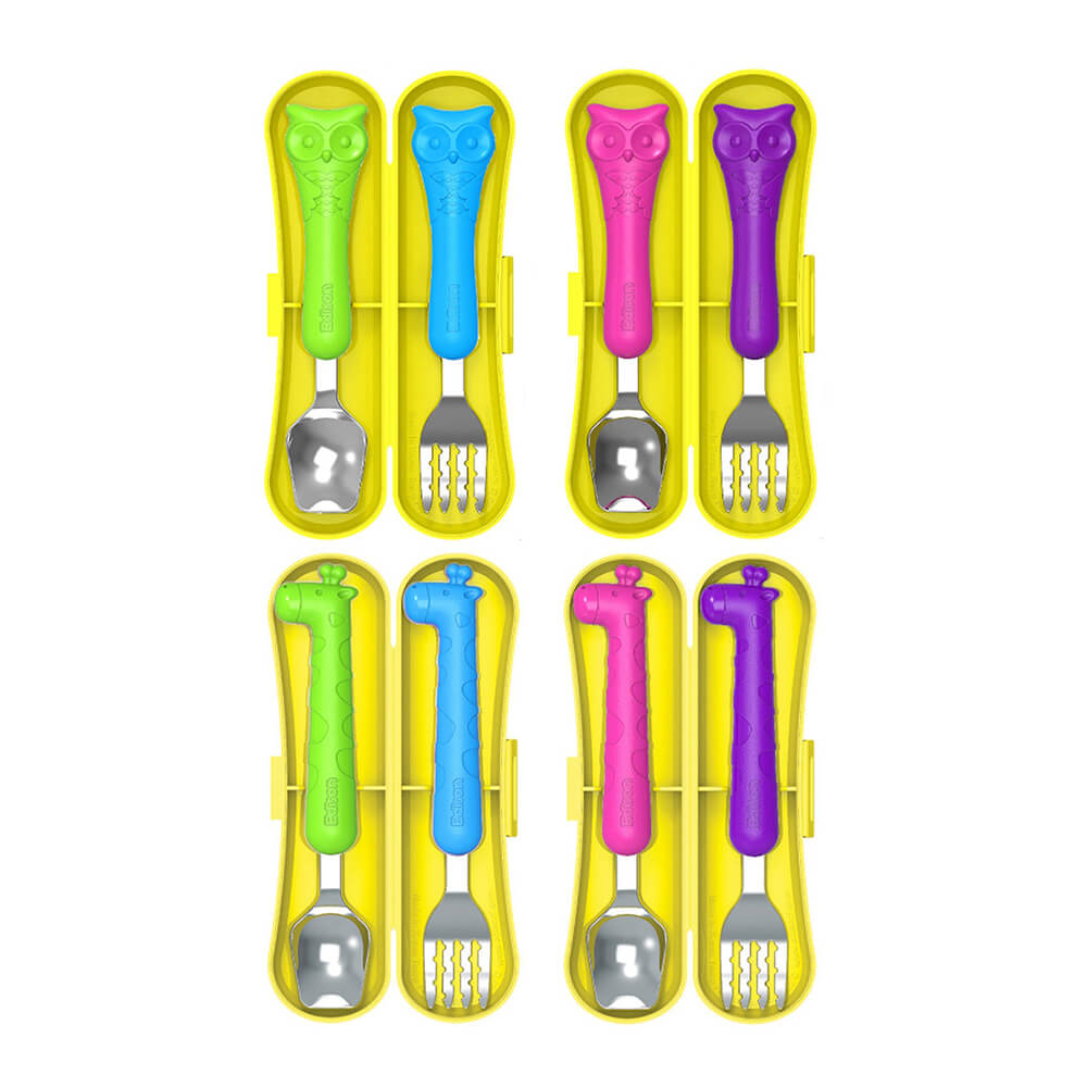 【FREE GIFT】Edison Spoon & Fork Case Set For Baby