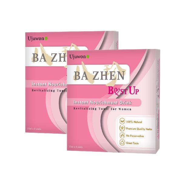 【Bundle of 2】Ujuwon Ba Zhen B.ust Up Instant Nourishment Drink 8s x 2 Boxes