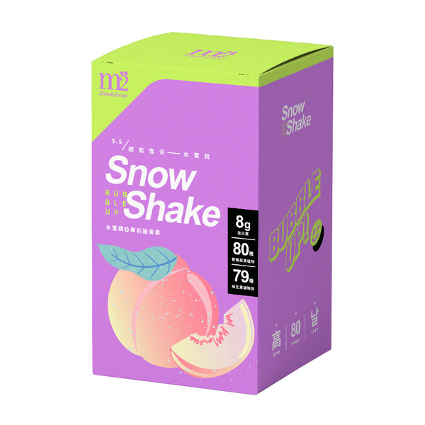 M2 Snow Shake ( Lemon Yogurt 7s / Litchi 7s / Peach 7s )