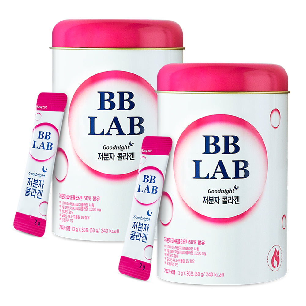 【Bundle of 2】BB LAB Low Molecular Collagen (Goodnight Collagen) 2g x 30s x 2 Boxes